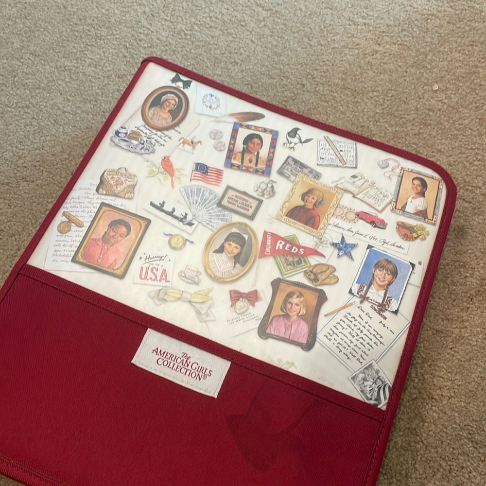 American Girl Doll Trading Card Book